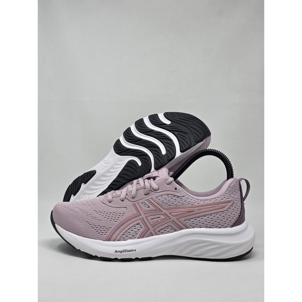 Asics Gel Contend 9 Size 6.5 Womens Pink White Running Shoes 1012B681-700 New